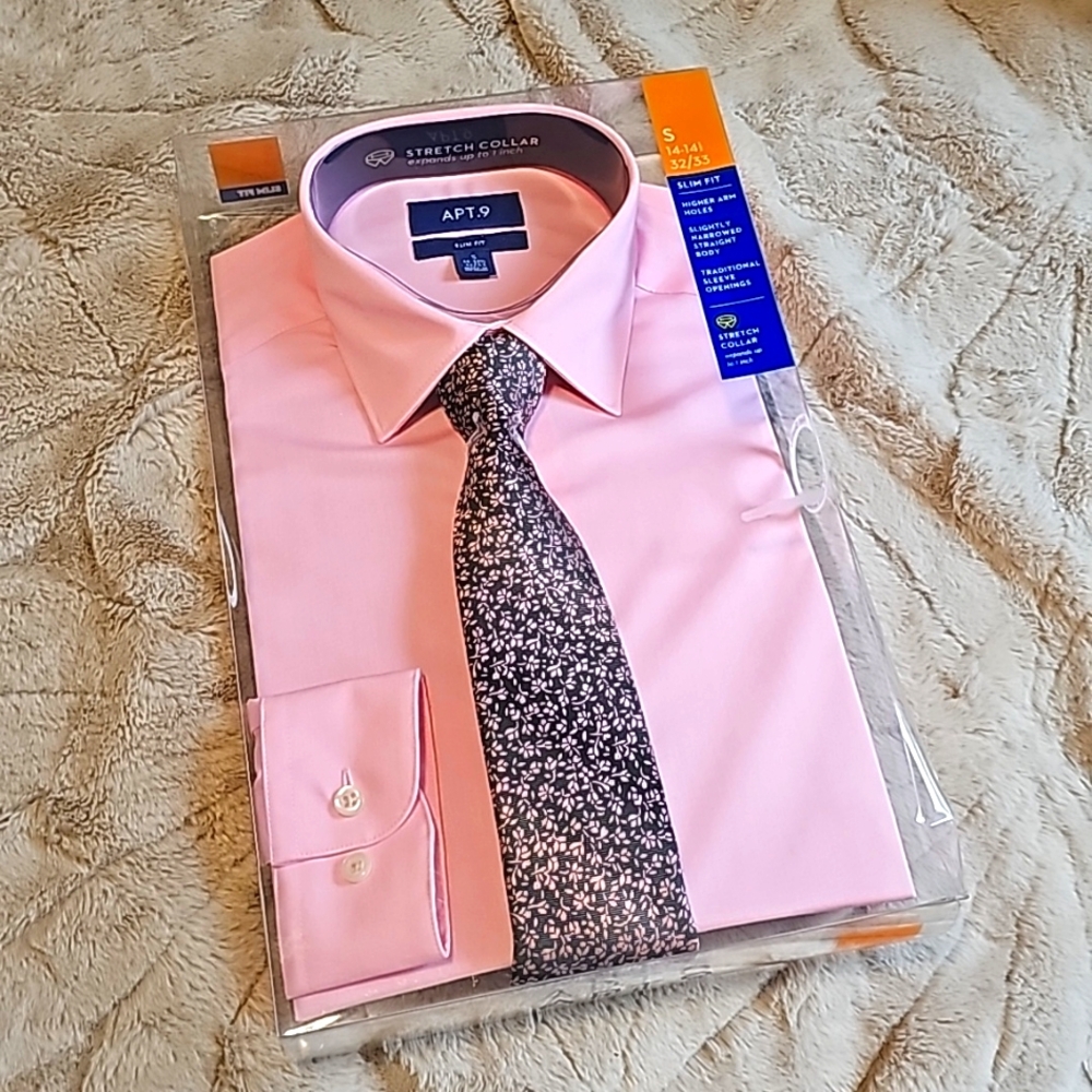 Dress Shirt with Tie